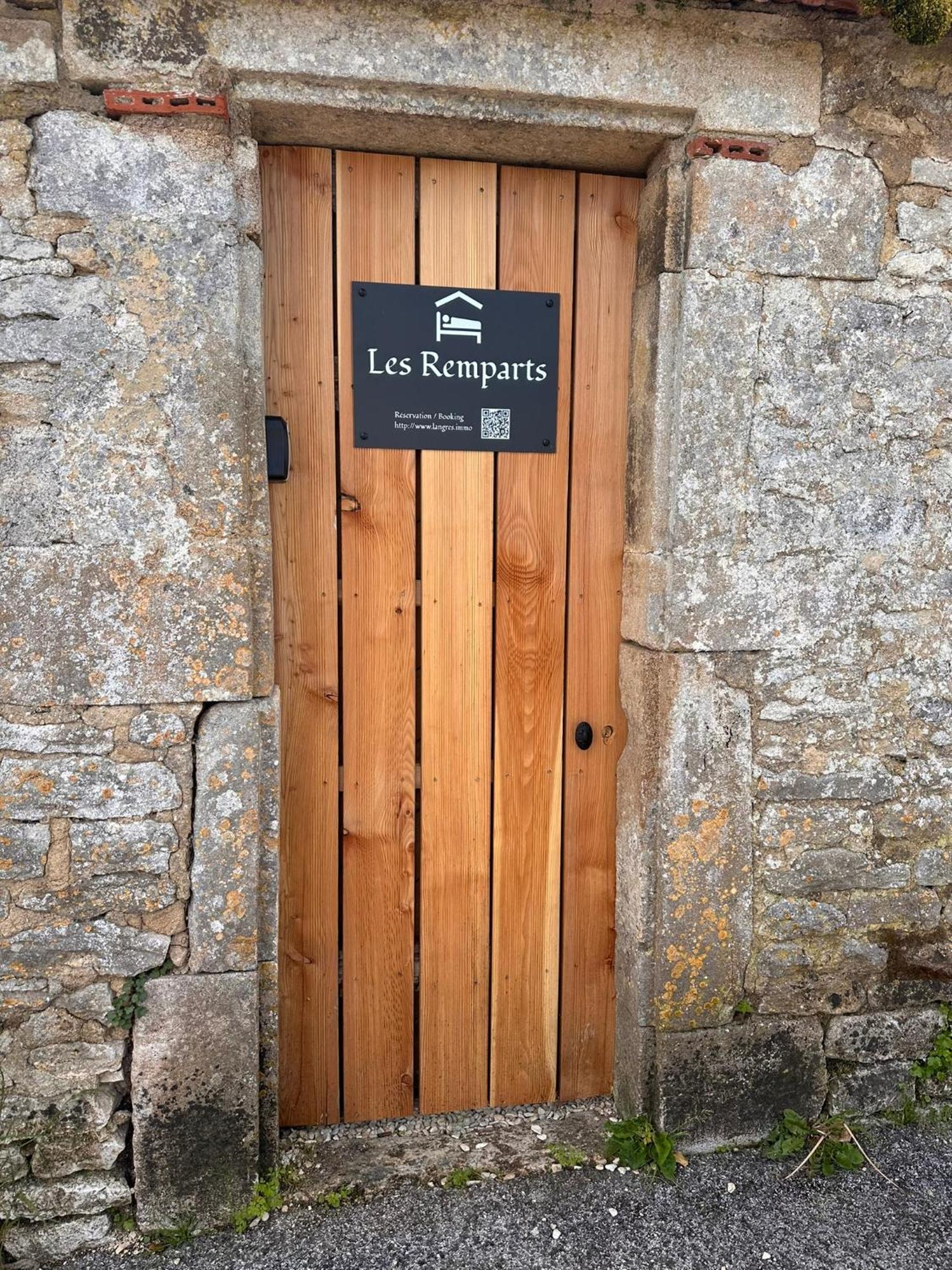 Ferienwohnung Les Remparts Langres Exterior foto
